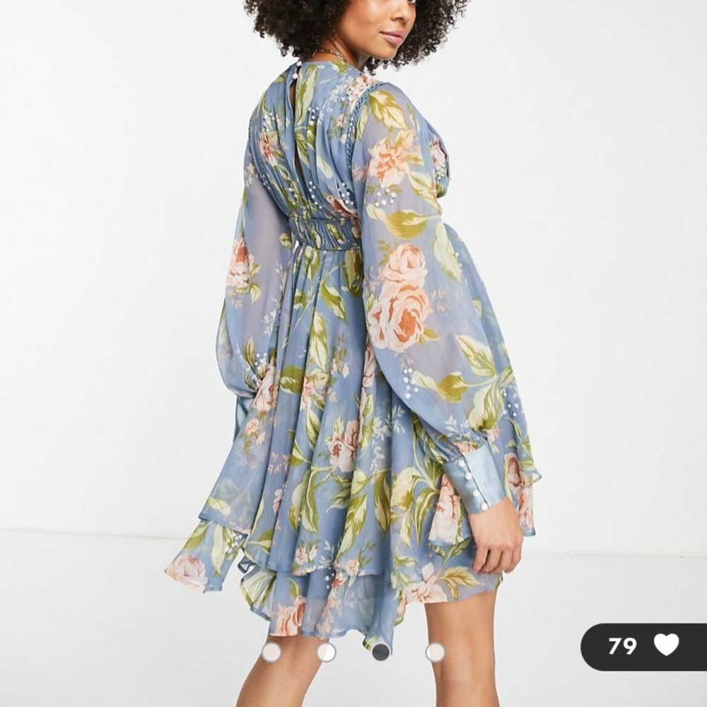 Floral maternity dress NEW - Picture 3 of 3